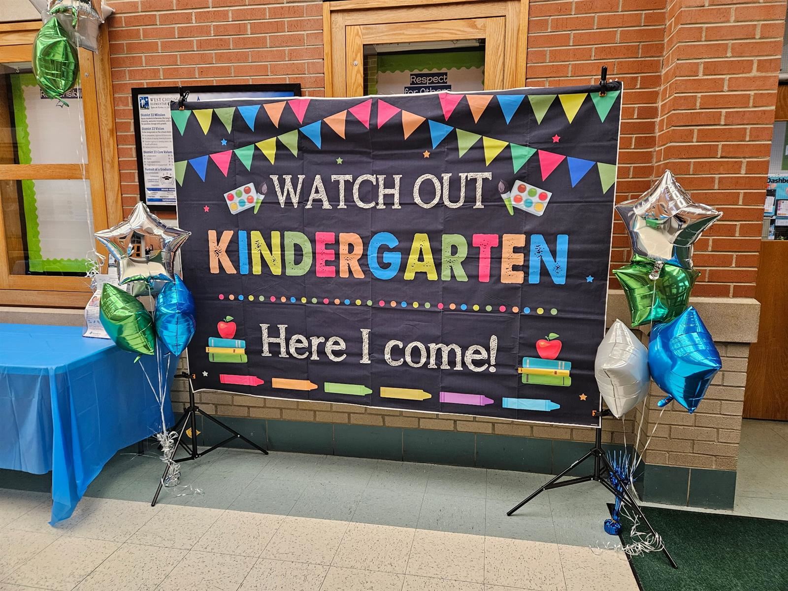  Kindergarten Welcome